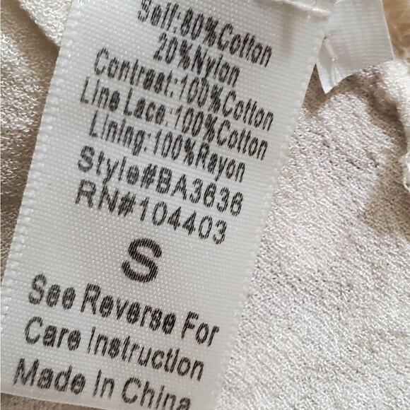 Blu pepper crocheted lace‎ tank top size small - Picture 6 of 7